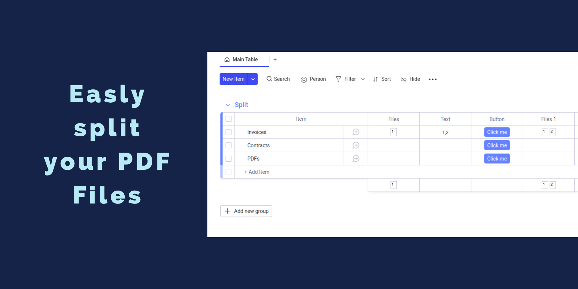 Unsere monday.com PDF Modifier App ist verfügbar im monday Marketplace.