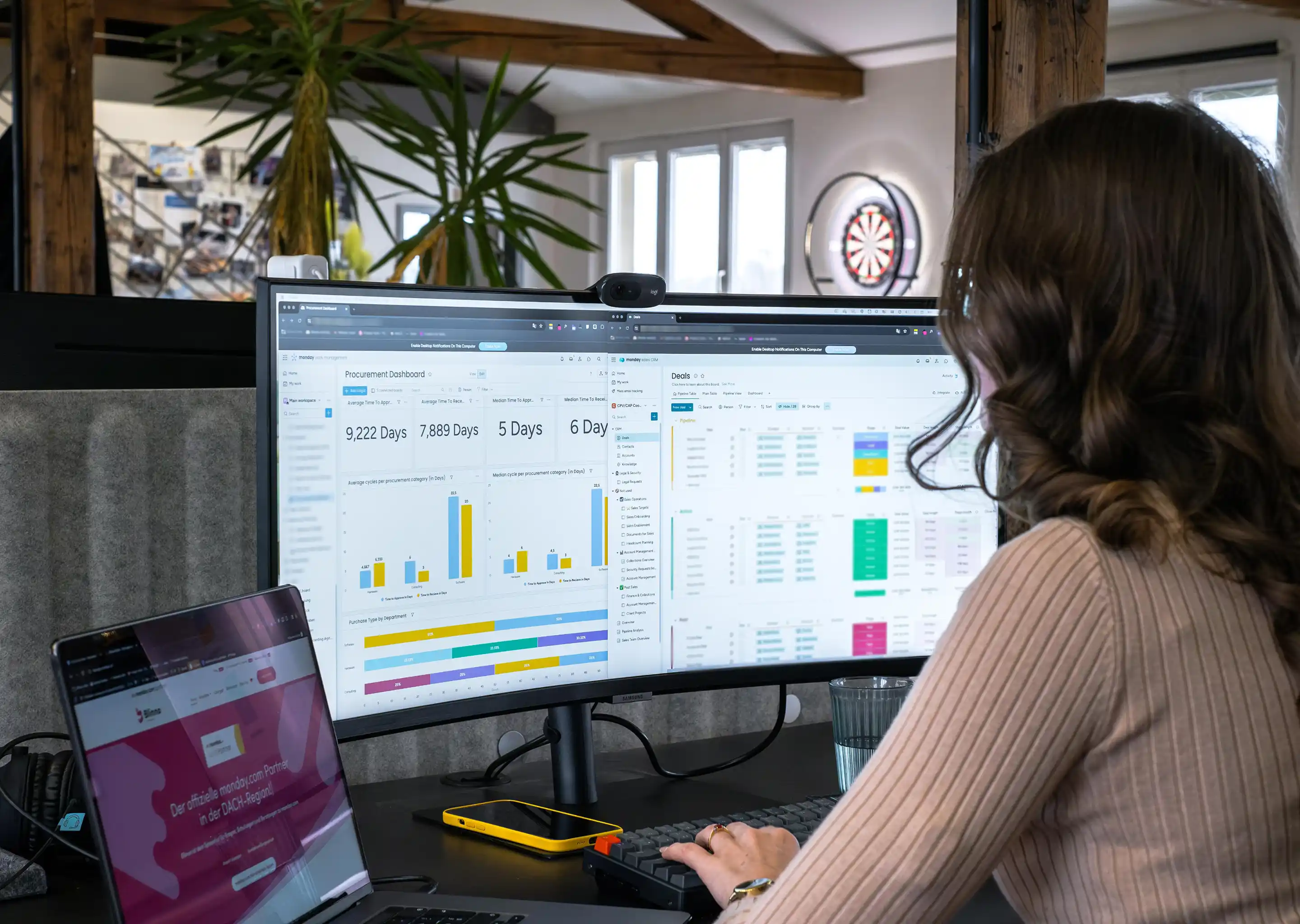 monday.com ist das Work OS, welches dein Projektmanagement auf das nächste Level hebt.