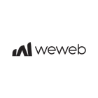 Weweb-Logo mit stilisiertem Balkendiagramm links.