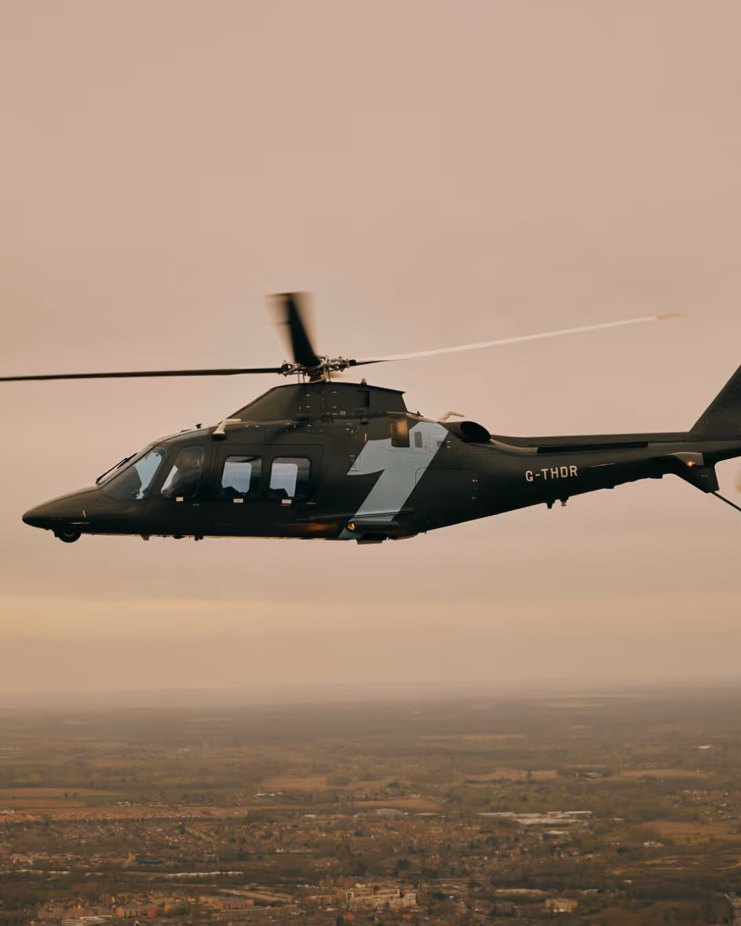 AW109SP In-flight