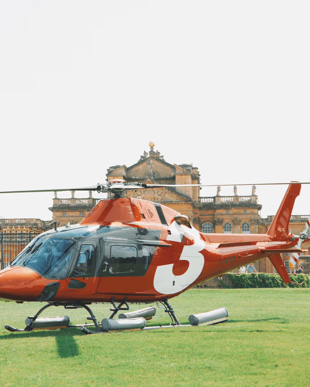 thunder aviation Blenheim palace helicopter