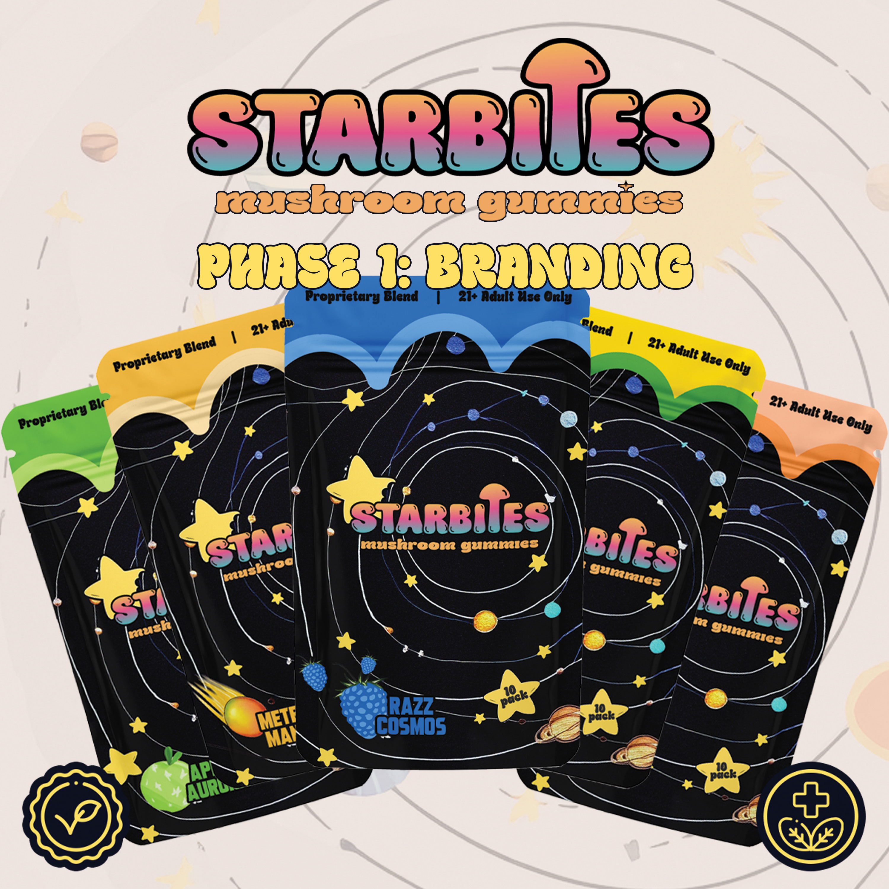 Starbites Phase 1 - Branding and Packaging