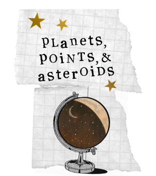 Celestial globe with stars and planets representing astrology zodiac signs