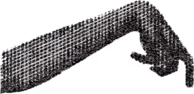 Zodiac birth chart showing stylized black and white silhouette of zodiac constellation