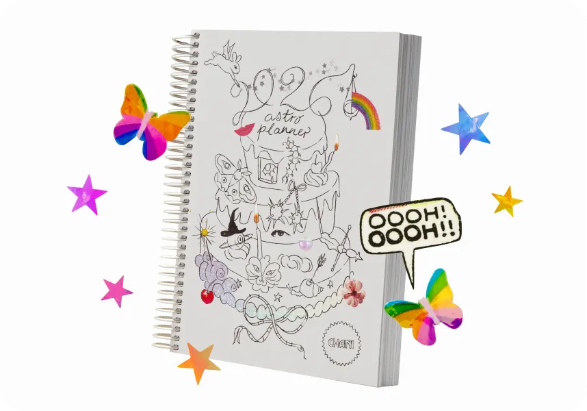 links to the 2026 astro planner in the CHANI SHOP