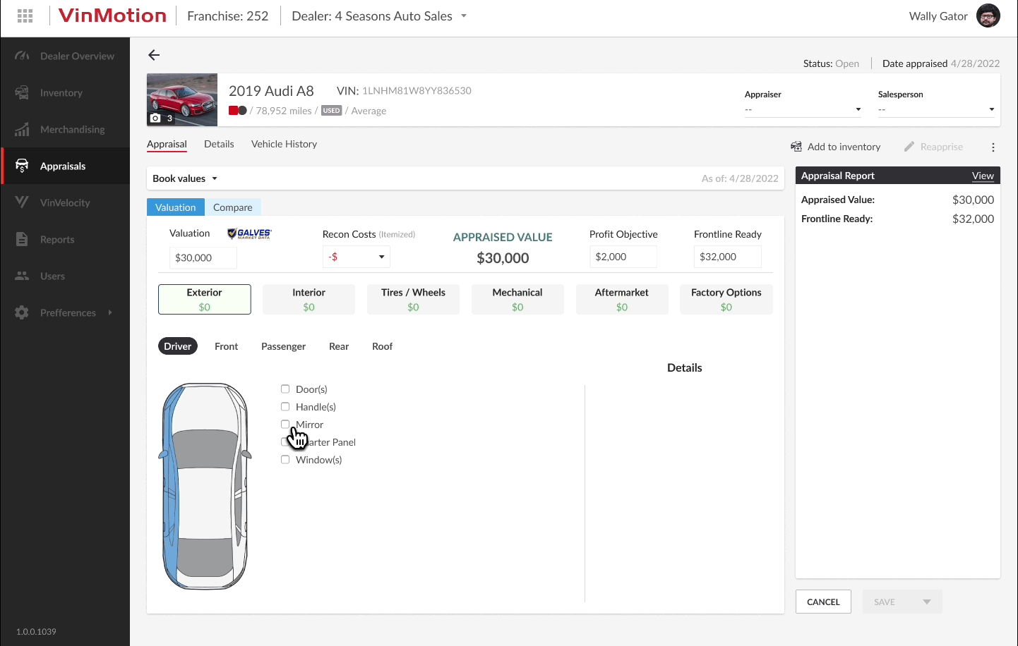 adding damage click through