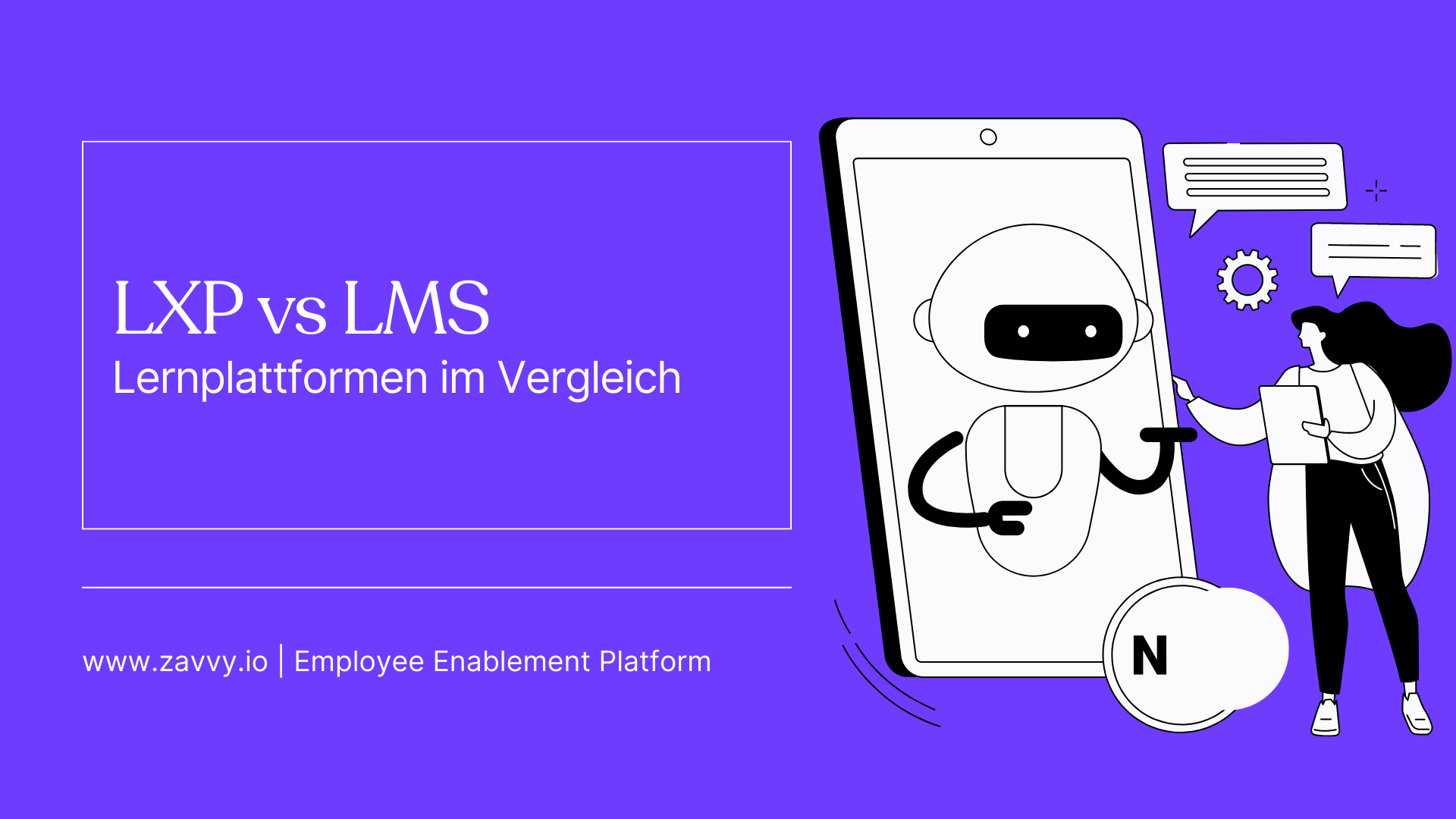 LMS, LXP, wie bitte? Hier erklären wir die Unterschiede zwischen beiden Tools und wann welches mehr Sinn macht. 🛠