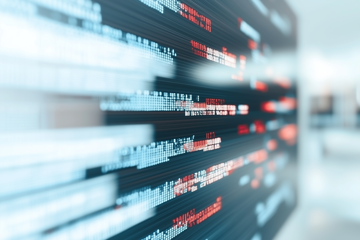 Futuristic Code Display