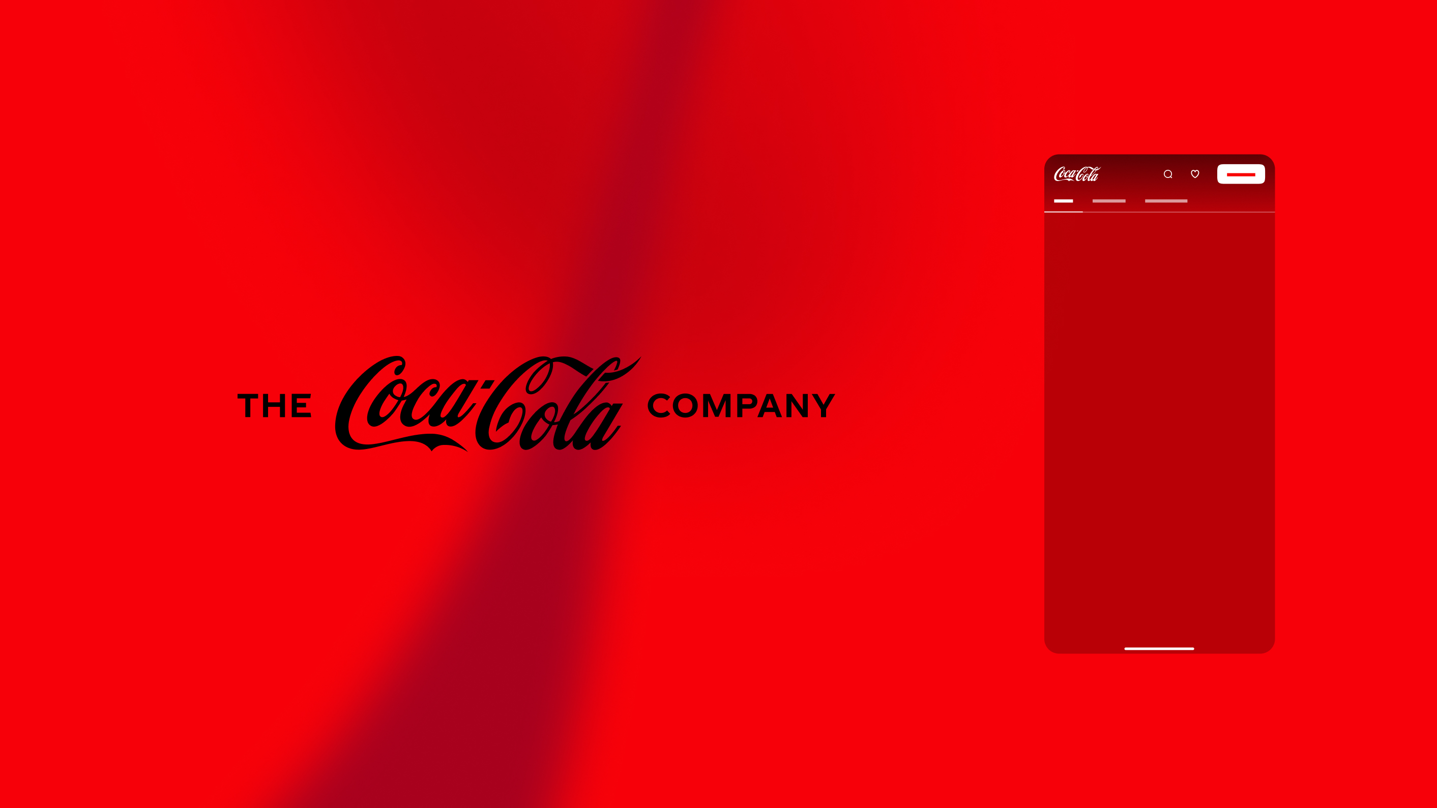 The Coca-Cola Company — Designing an Immersive Mobile App for the Next Generation of Consumers 