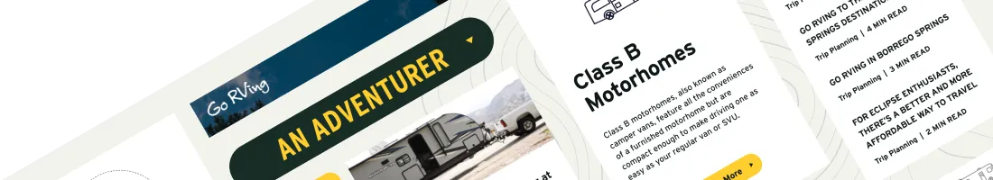 GoRVing Website Redesign