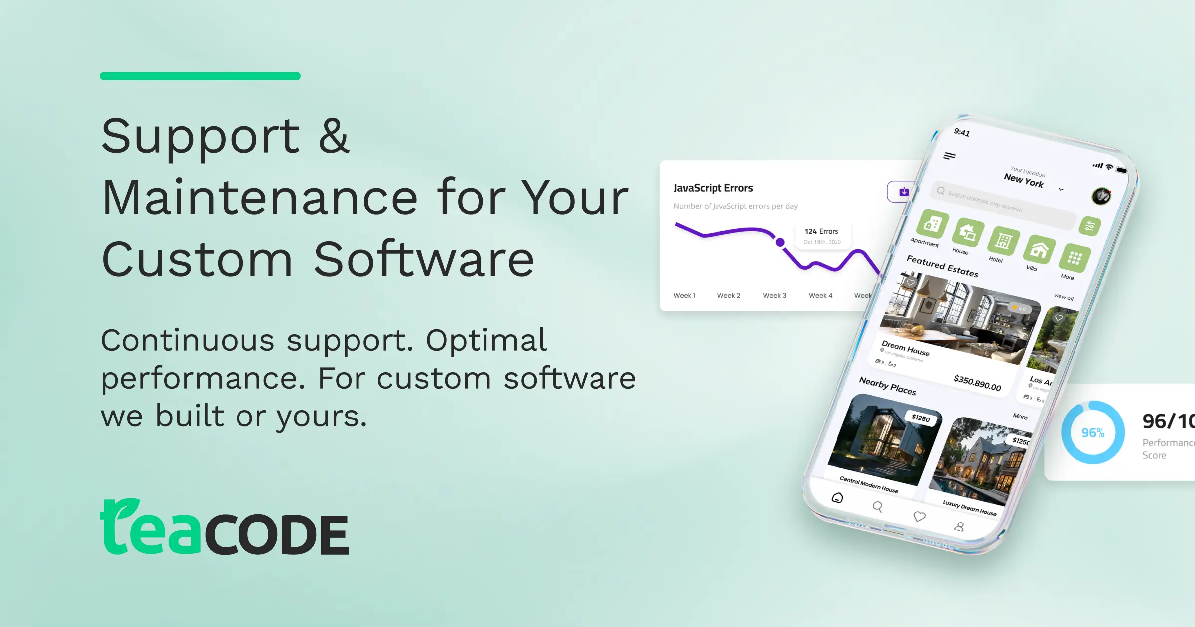 Software Support & Maintenance Services | TeaCode