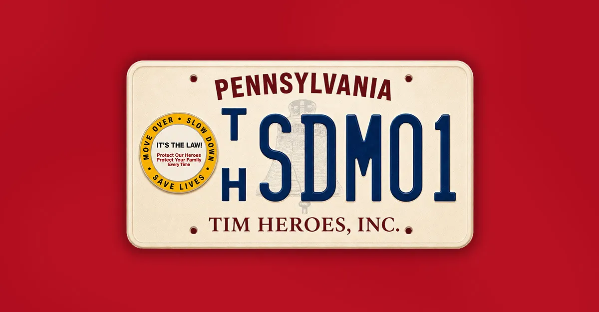 HAAS Alert Partners on Move Over Awareness Plates in PA