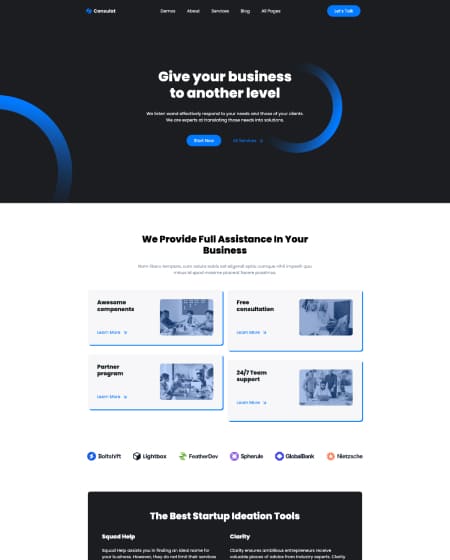 Landing Screen