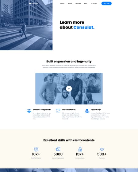 Landing Screen