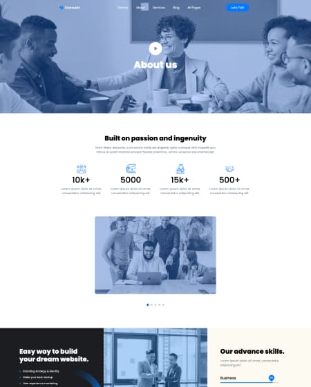 Landing Screen