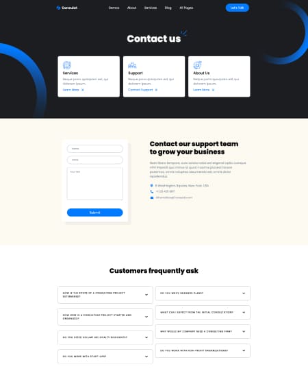 Landing Screen