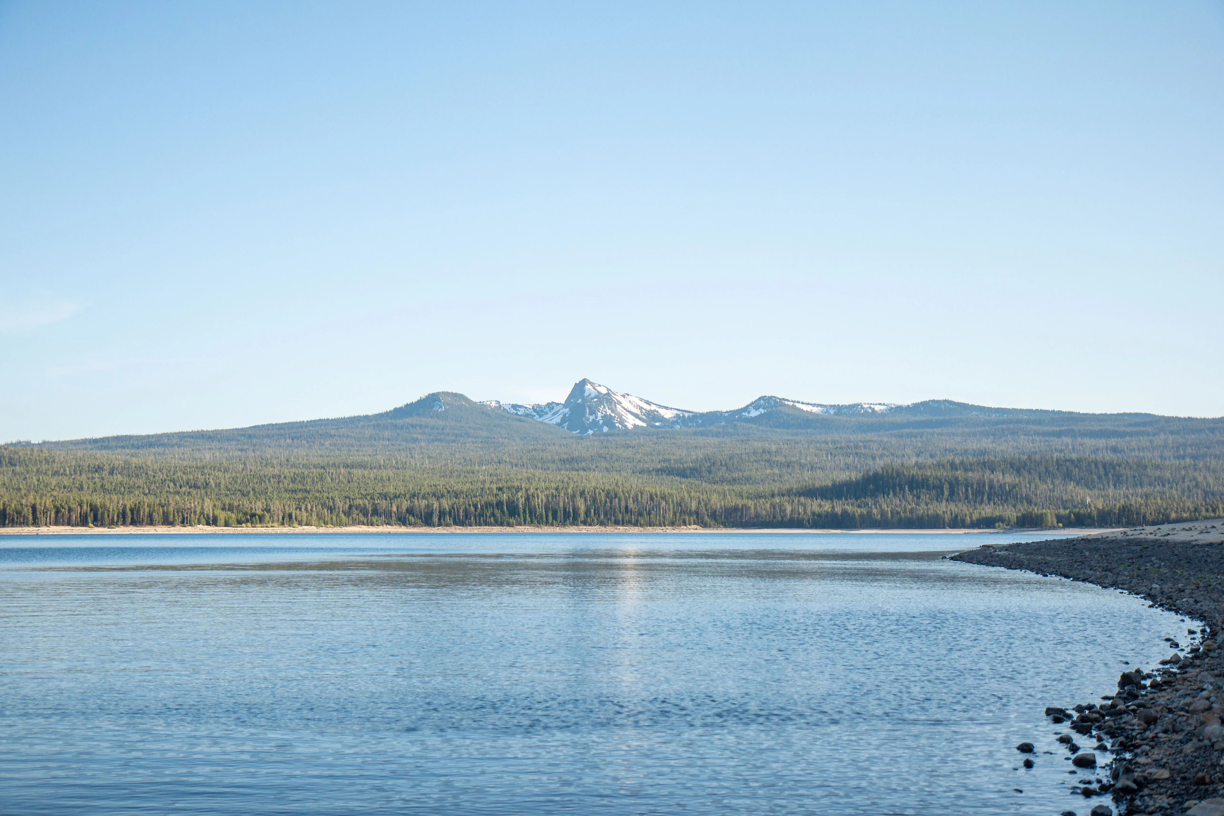 Inlumina Creative Pacific Ocean Road Trip. Trillium Lake.