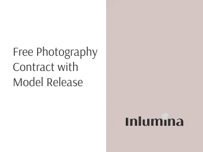 Inlumina Creative Photography Contract with Model Release by Amy Laws.