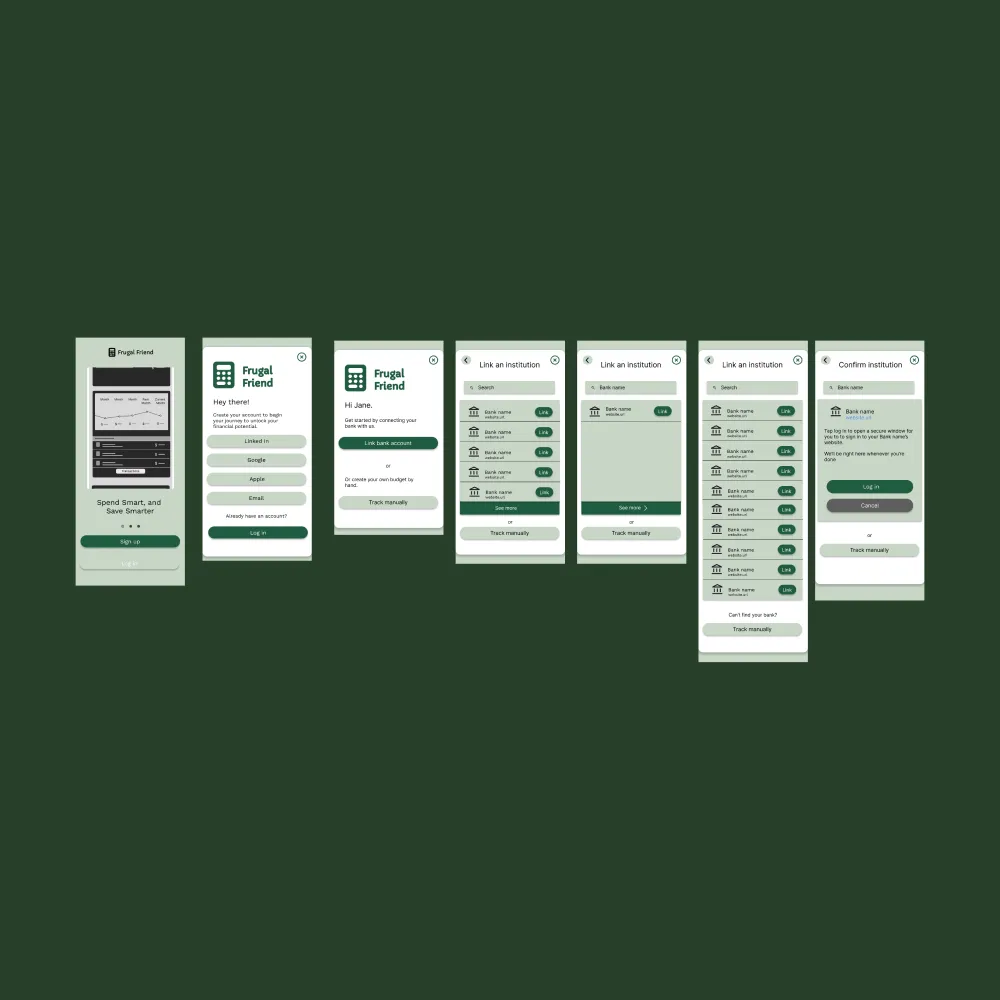 Inlumina Creative app design process.