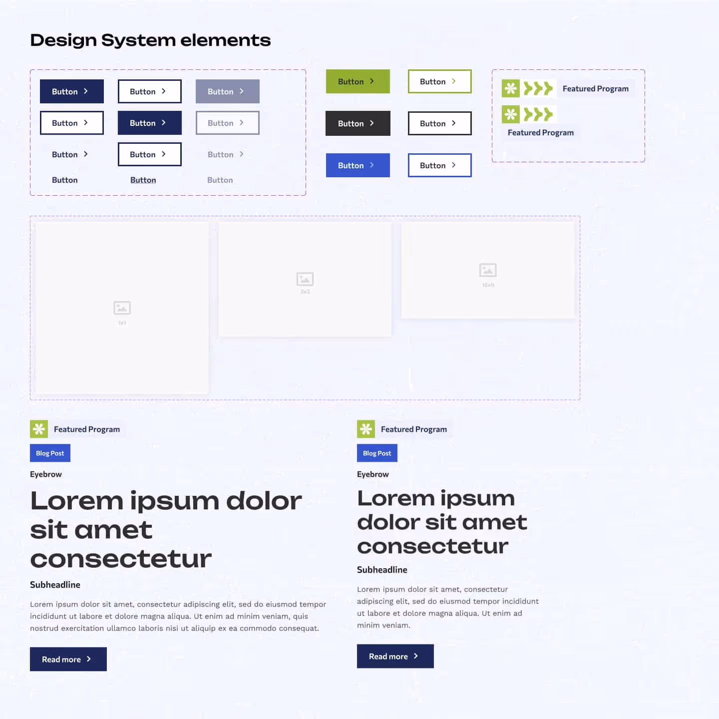 Design system elements