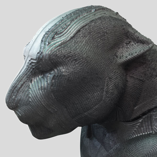 detailed sculpted foam character design