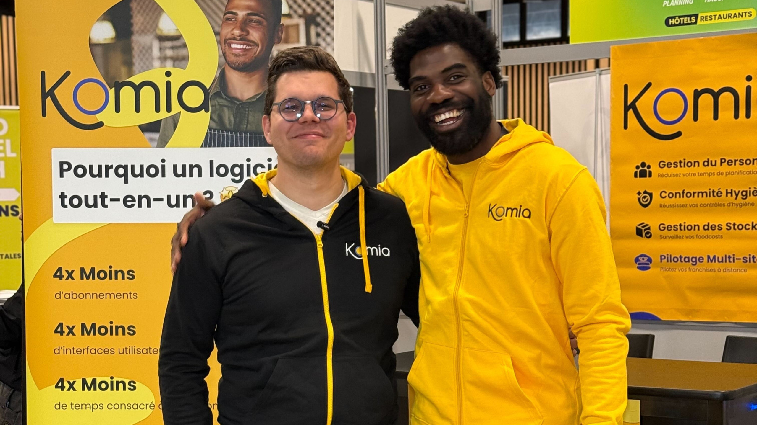 Komia logiciel gestion restauration digitalisation back-office