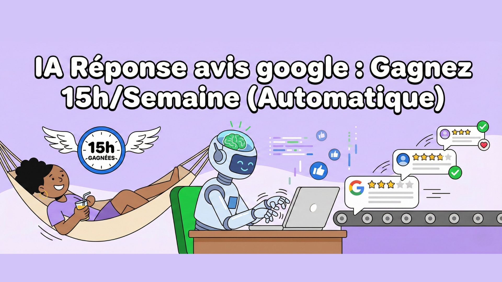 avis google reponse avec ia