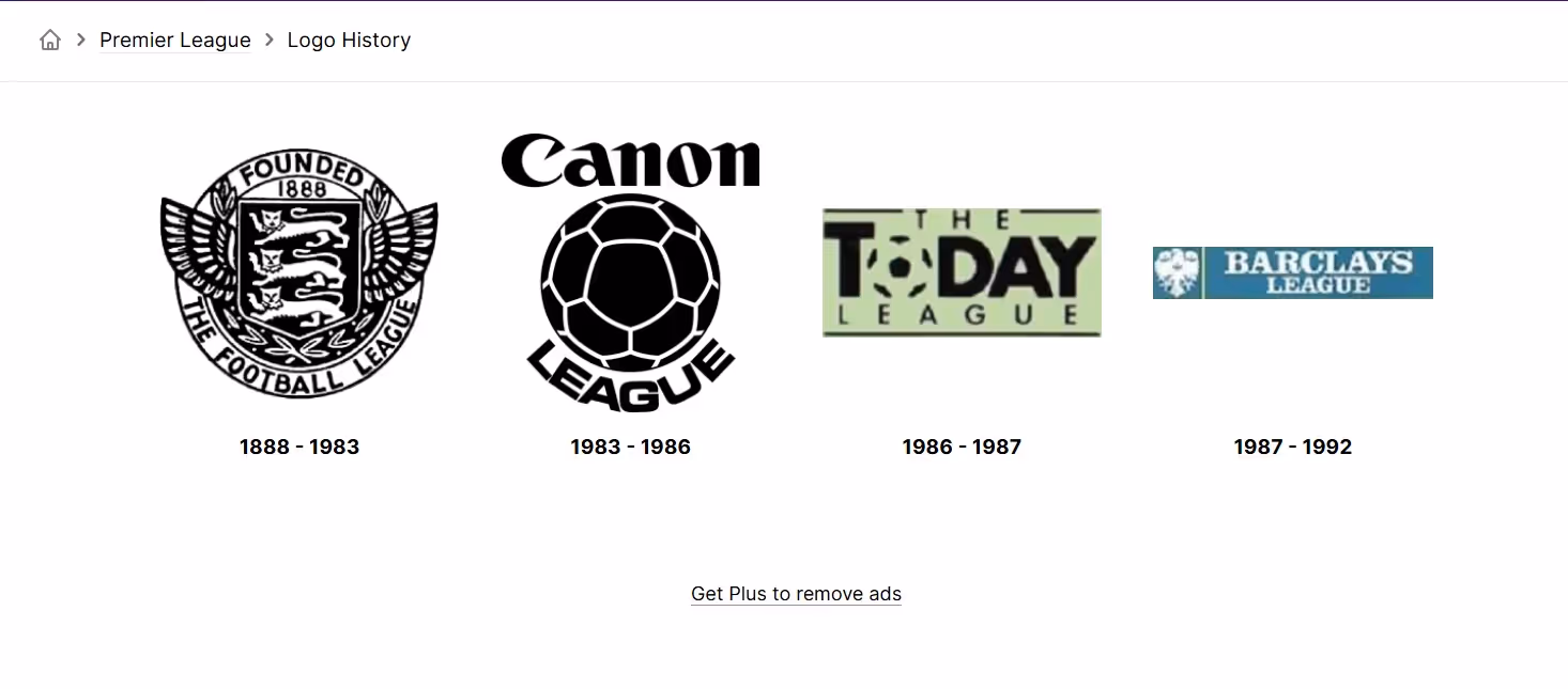 English Premiere League Logo