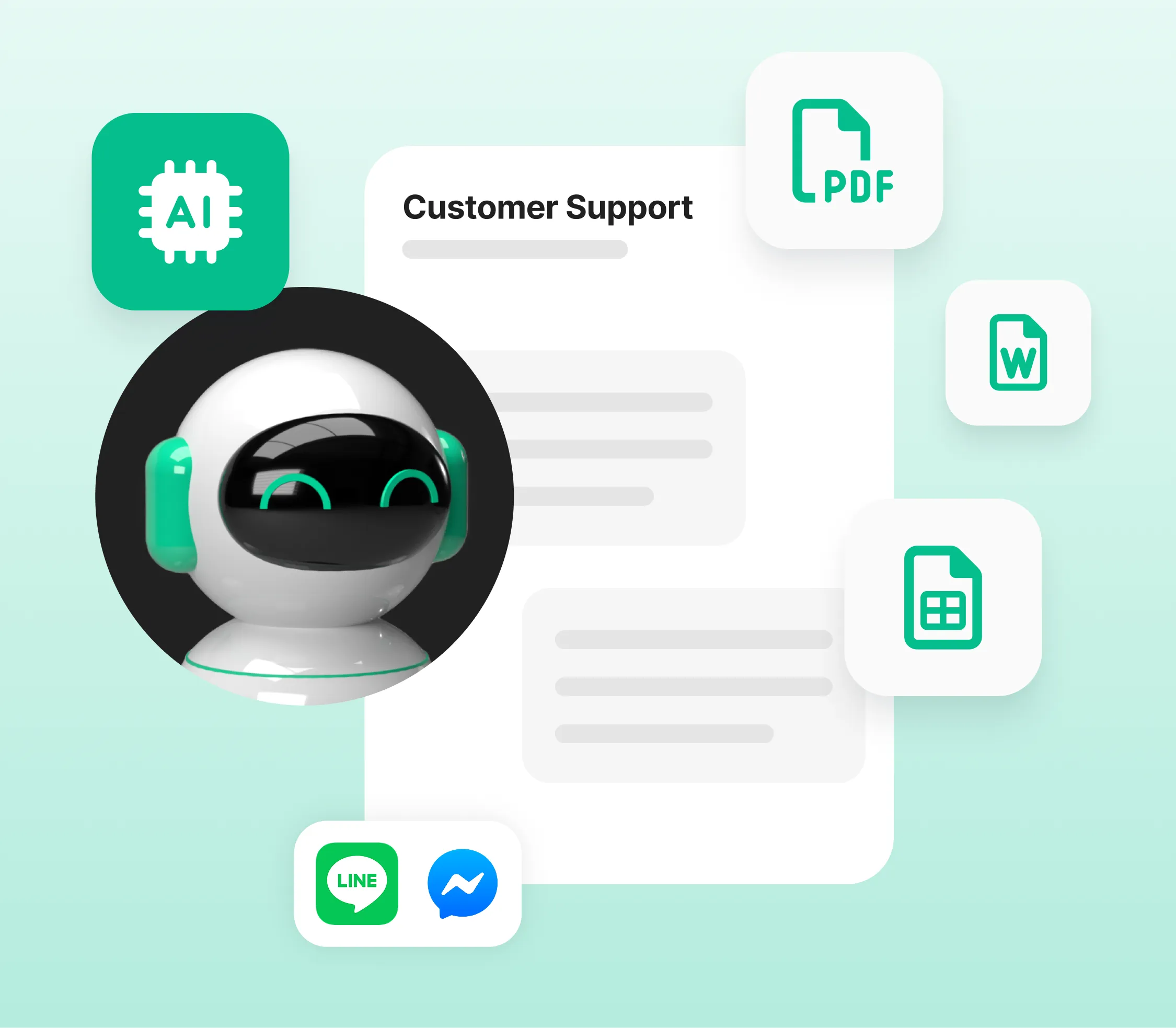 Customer Support chat assistant