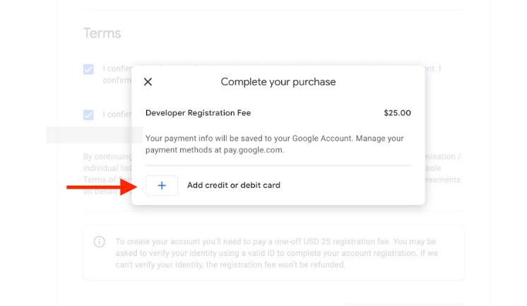 Google Play Developer account