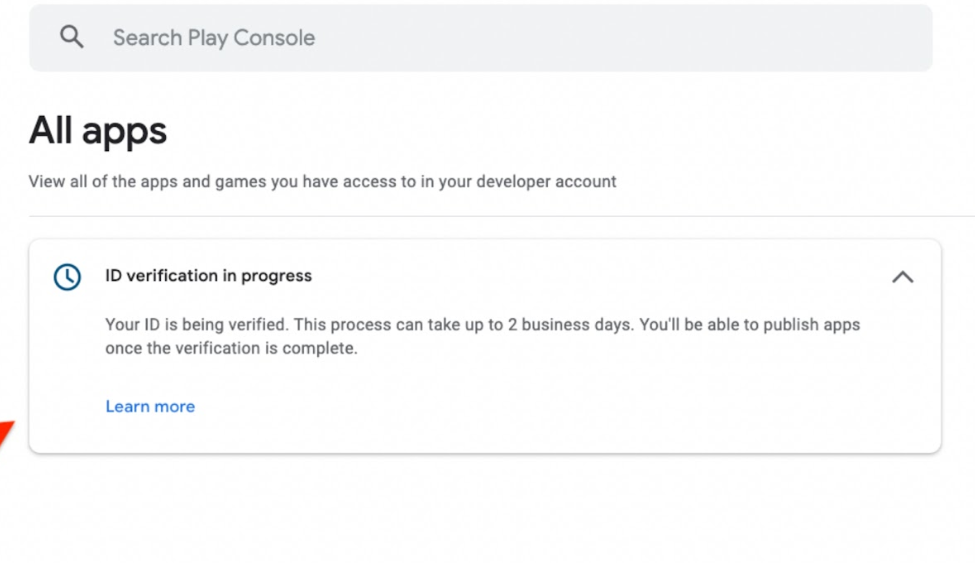 Google Play Developer account