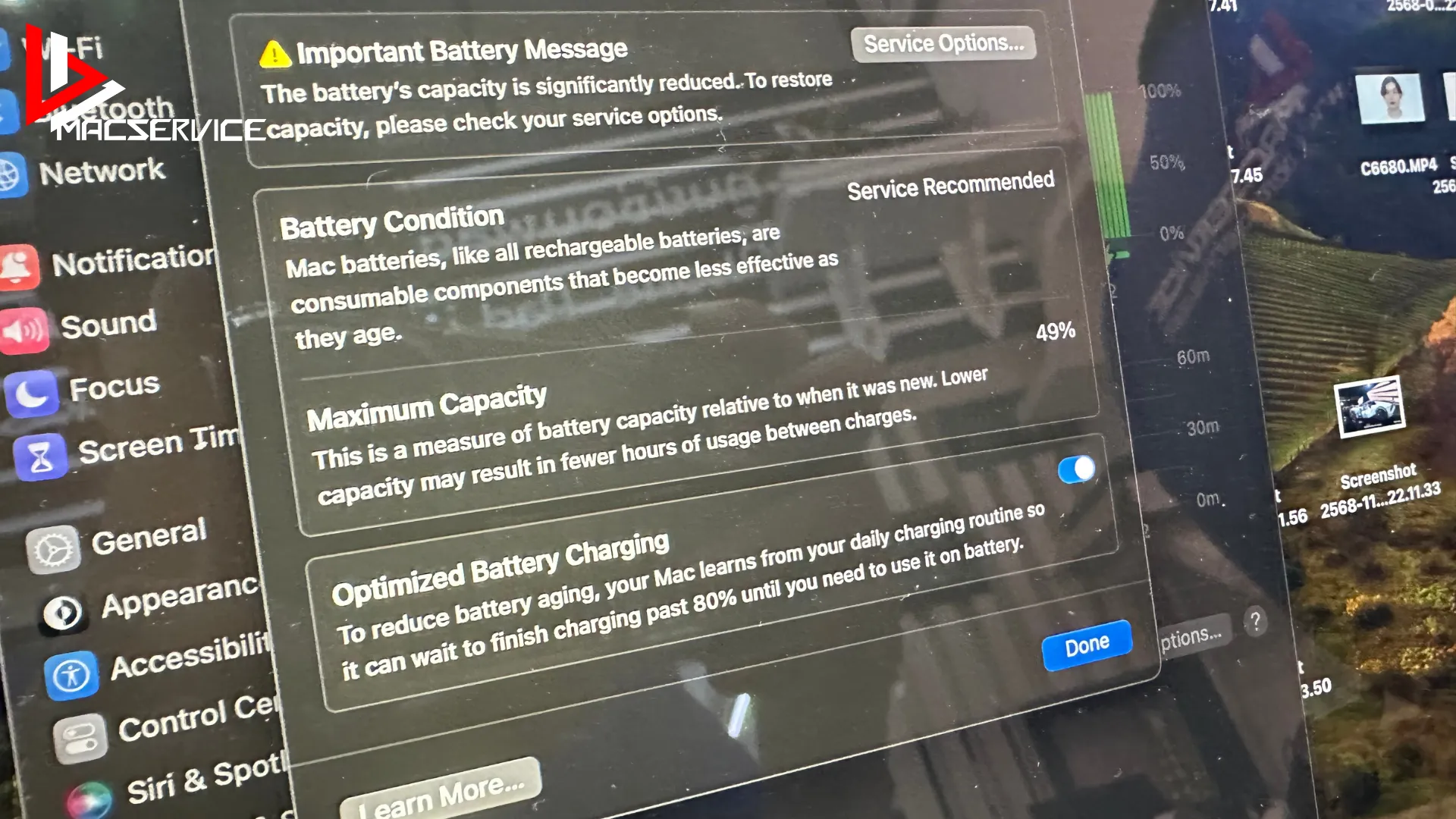Macbook Air M1 แบตหมดเร็ว