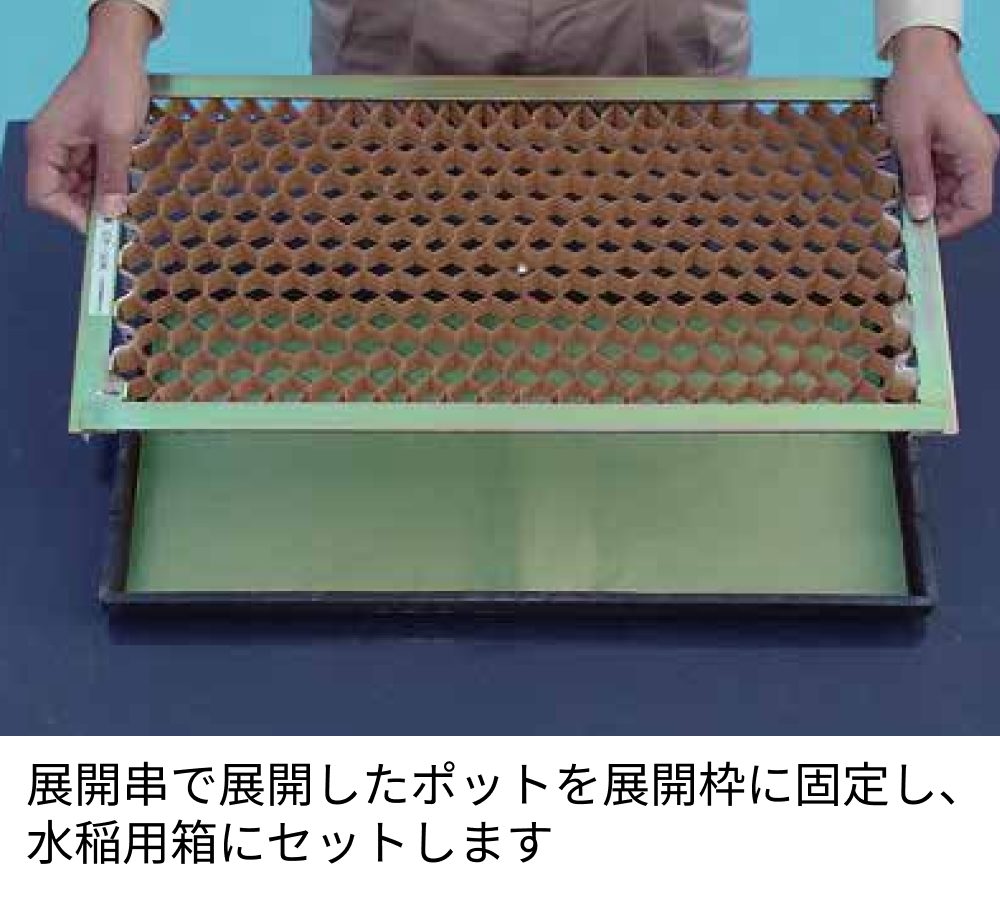 展開串 CP-1 | 播種関連資材 | 商品紹介 | ニッテン ペーパーポット