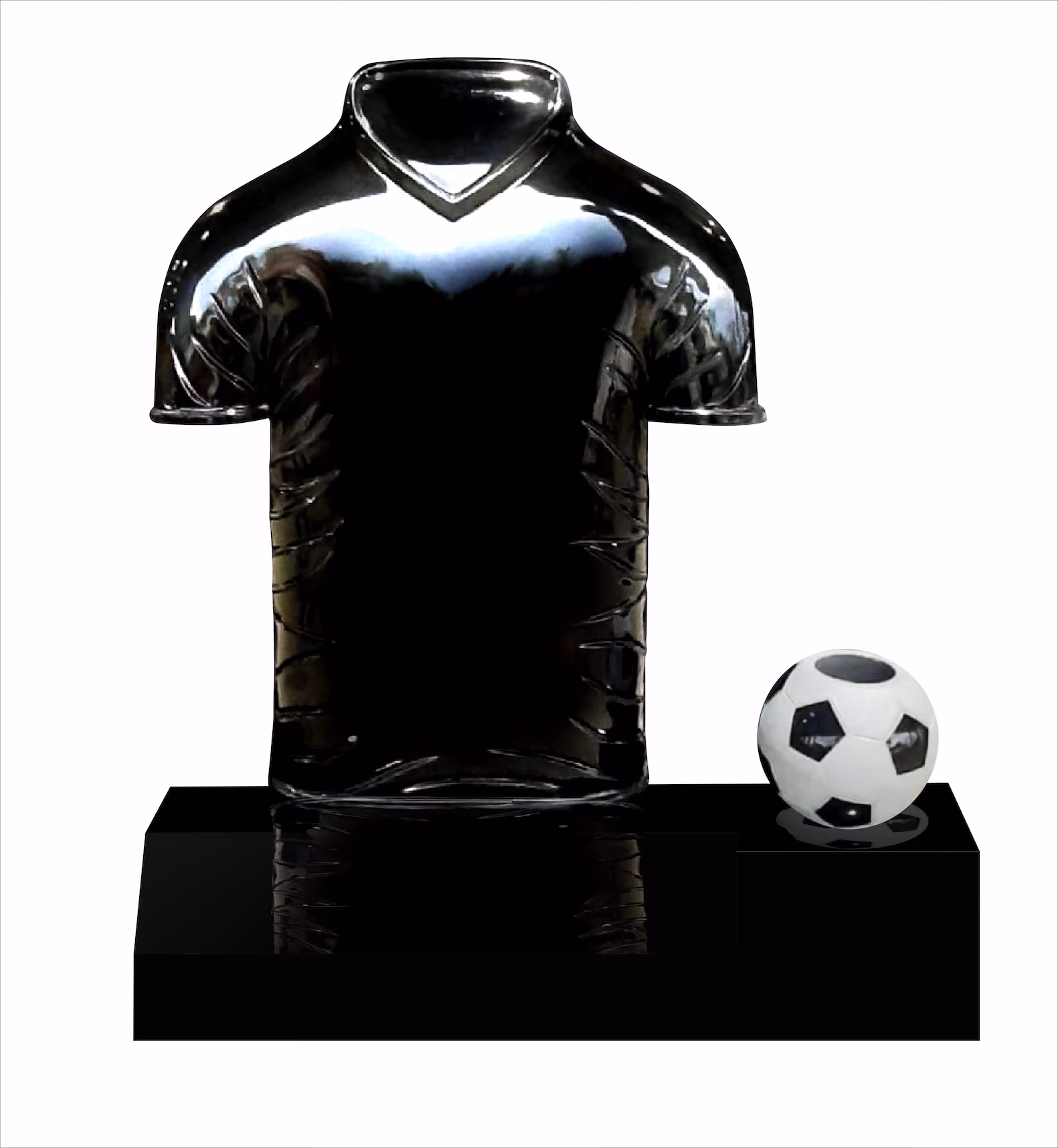 Football grave decoration