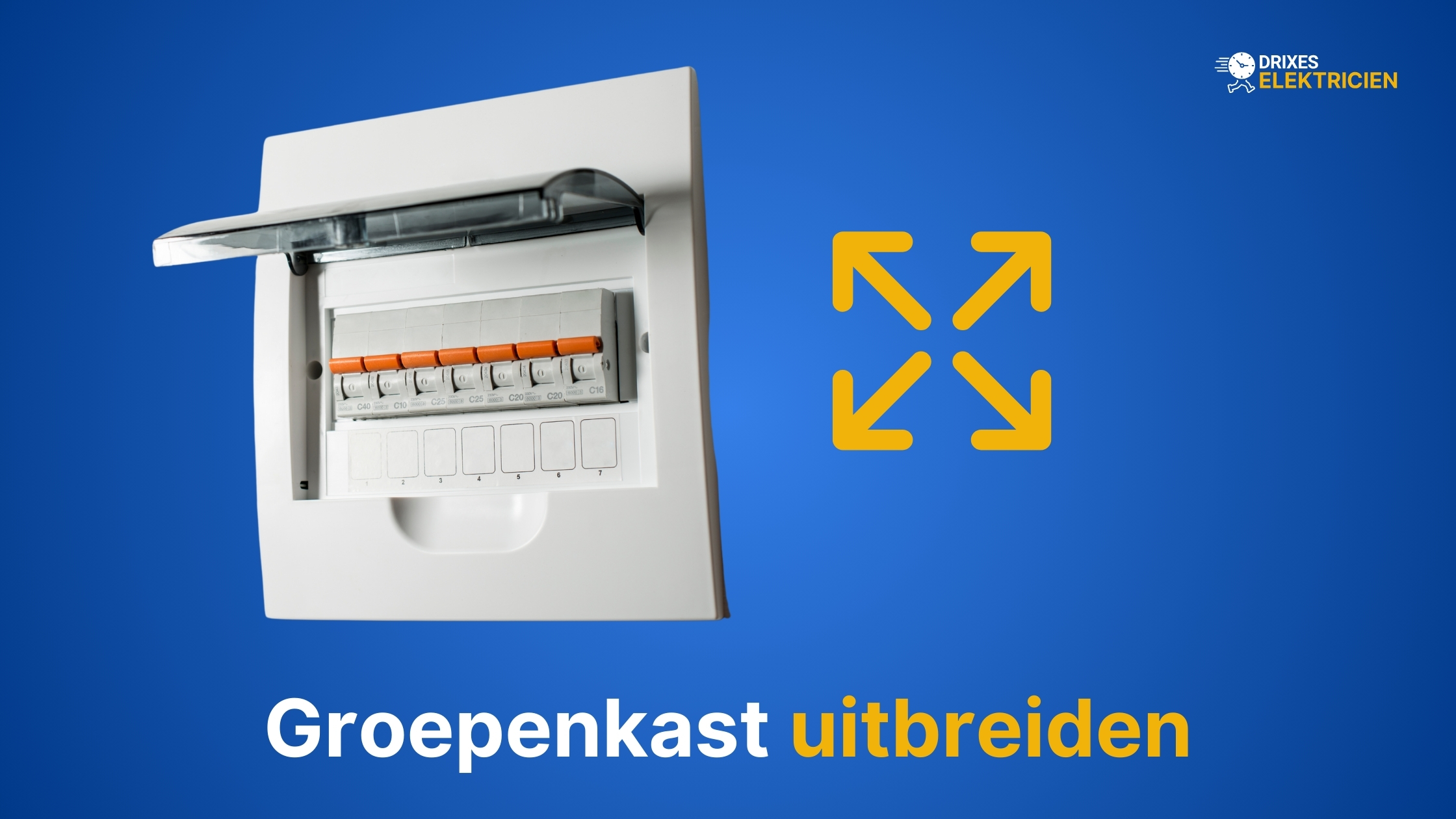 Groepenkast uitbreiden