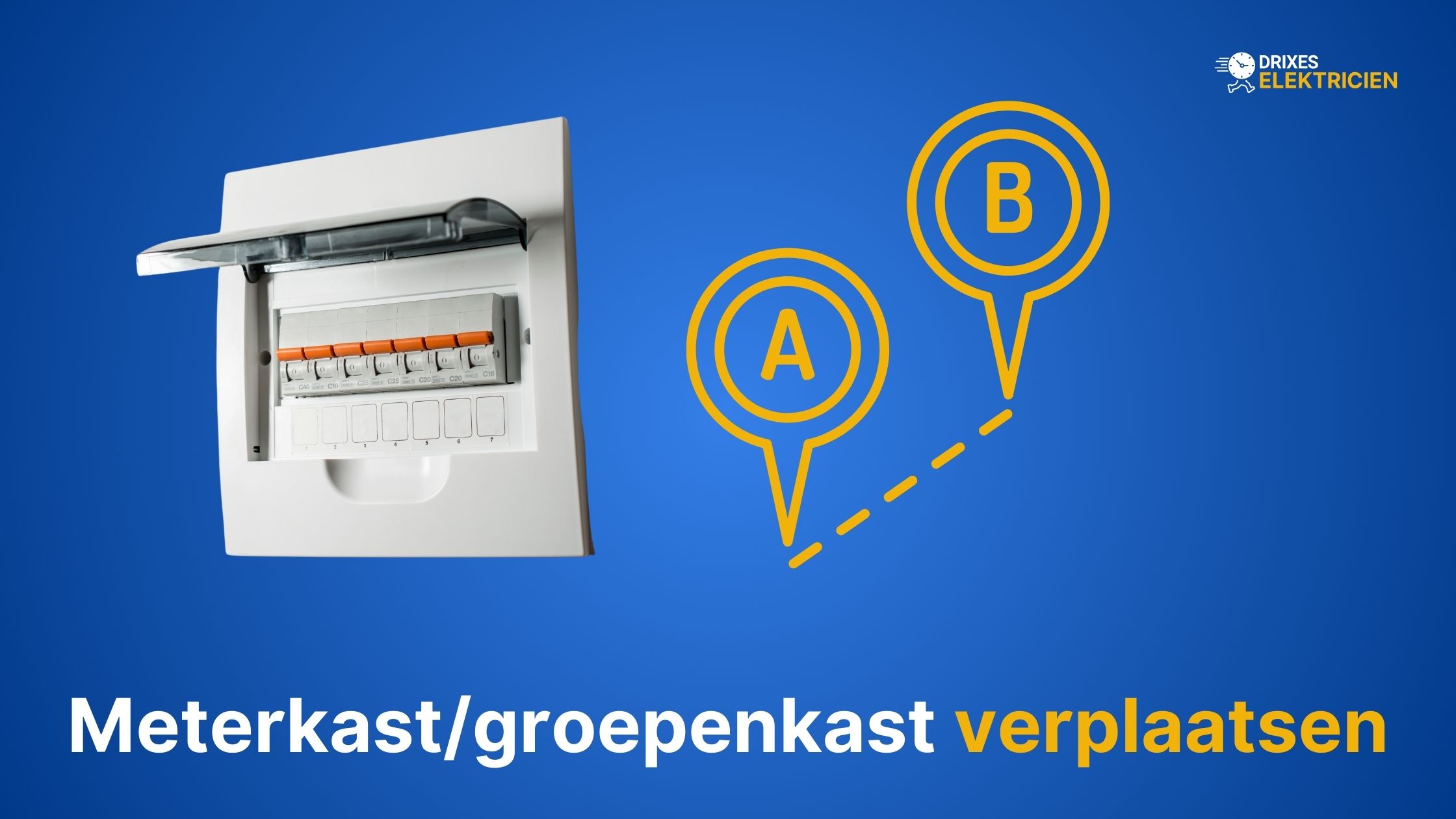 Meterkast verplaatsen