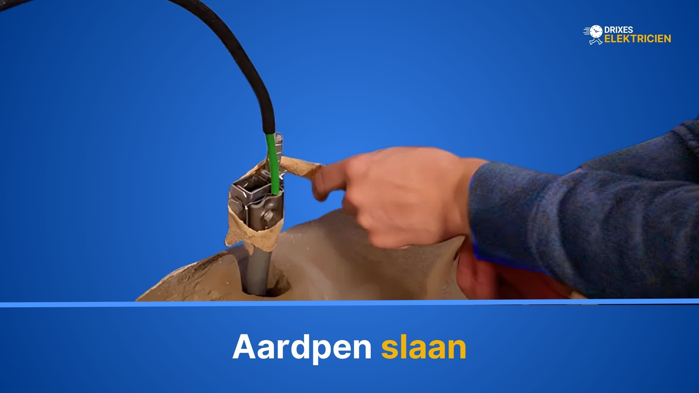 Aardpen slaan