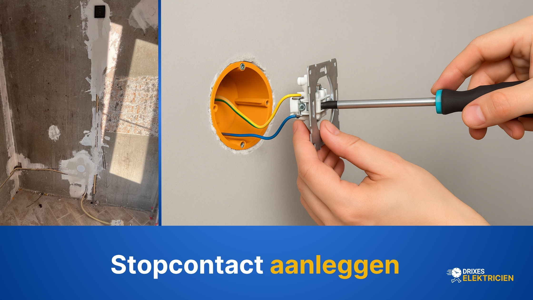 Stopcontact aanleggen