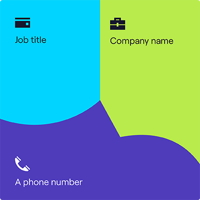 Basic information to include in your email signature