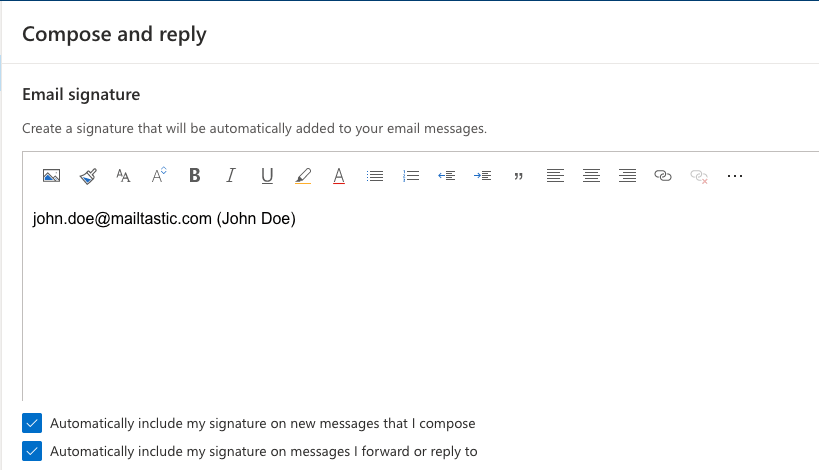 How to add a signature in Outlook
