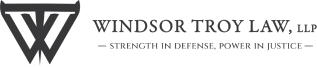 Windsor Troy Law business logo.