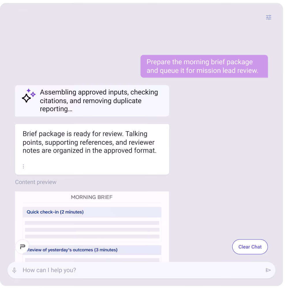 Enhanced decision making