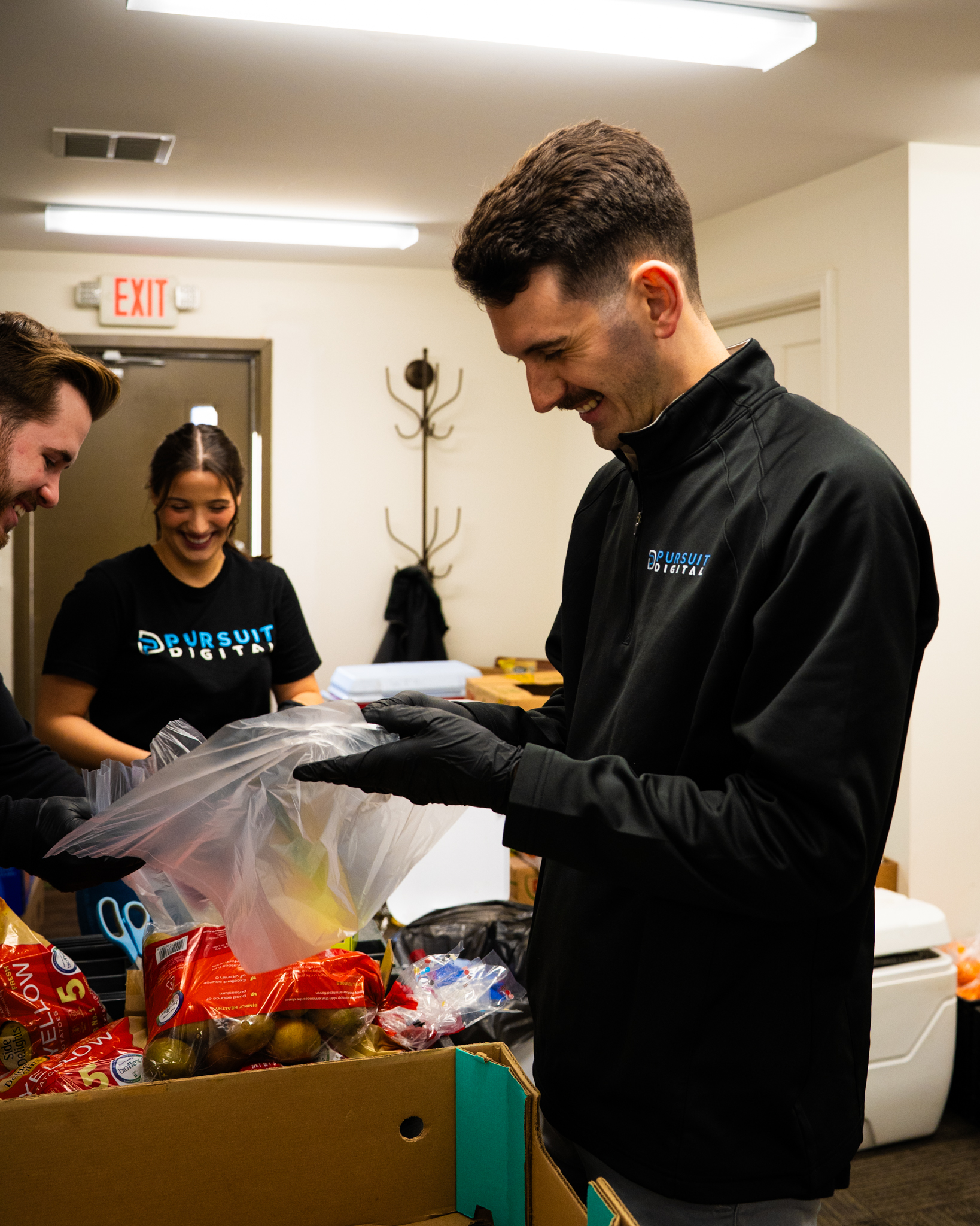 Pursuit Digital Serves with CedarBrook Outreach