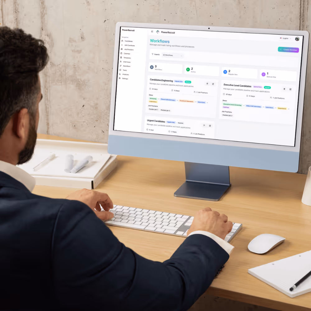 Workflows Power Recruite