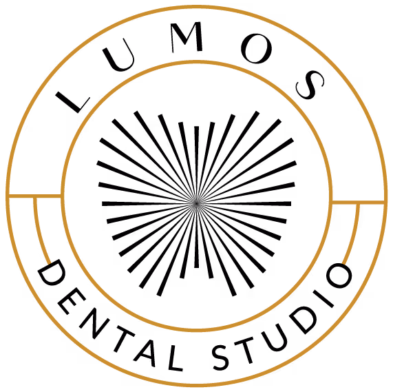Lumos Dental Studio monogram logo icon