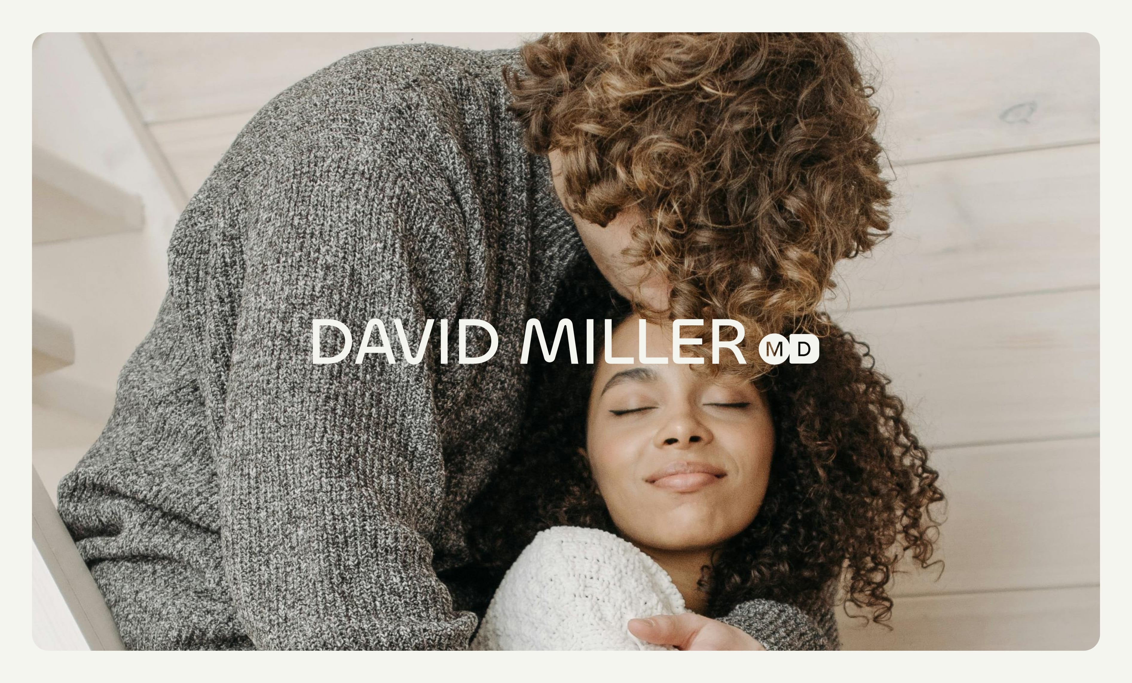 Projet d'image de marque pour la clinique David Miller MD dans à Las Vegas, réalisé pour le Studio Tangible