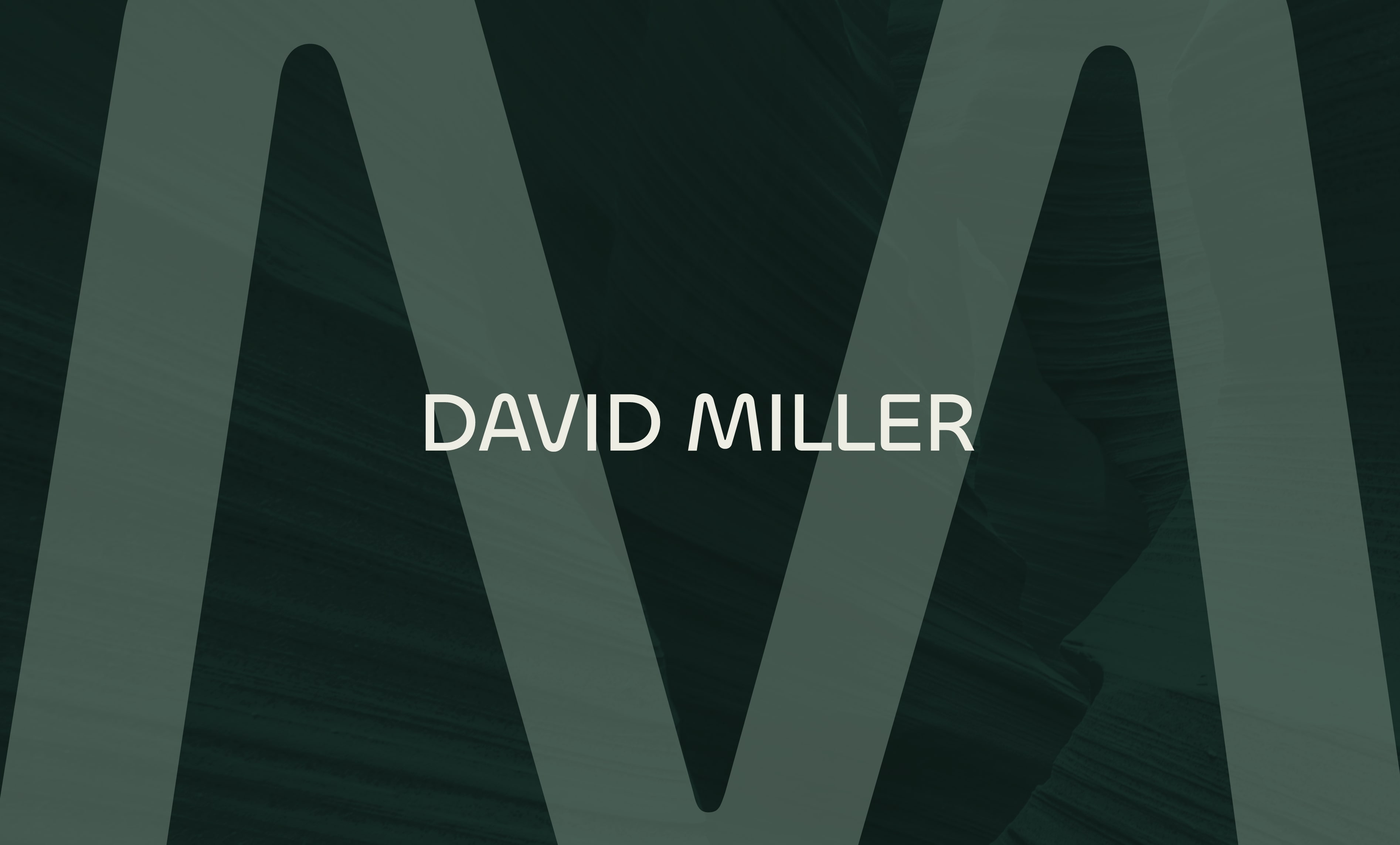 Projet d'image de marque pour la clinique David Miller MD dans à Las Vegas, réalisé pour le Studio Tangible