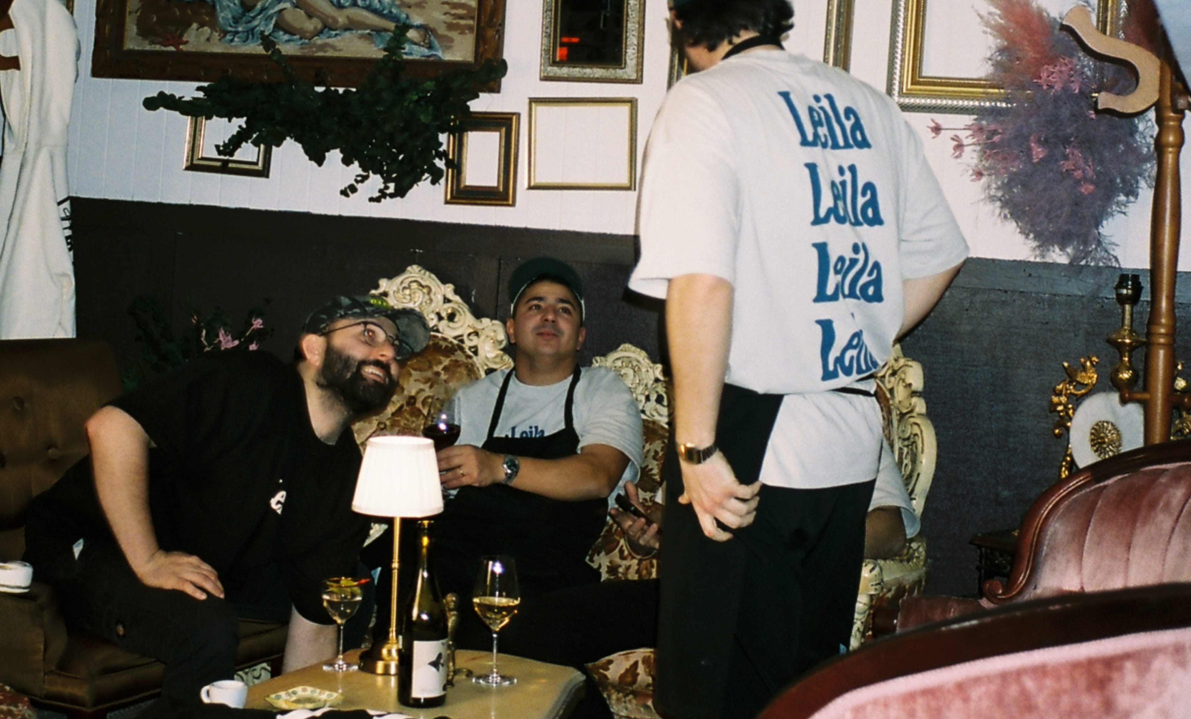 Studio Tangible spécialisé en image de marque - Projet de création de l'identité visuelle pour le restaurant montréalais Leila de Amine Labii