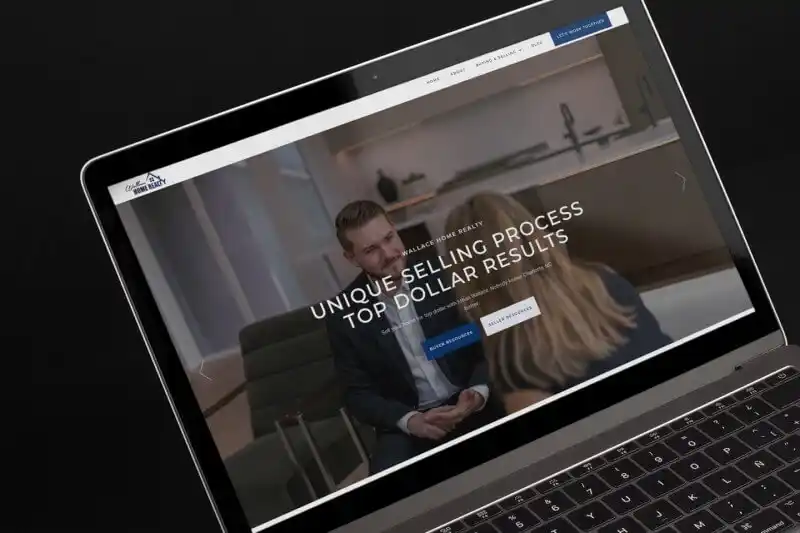Wallace Home Realty website design by VAVA Graphics