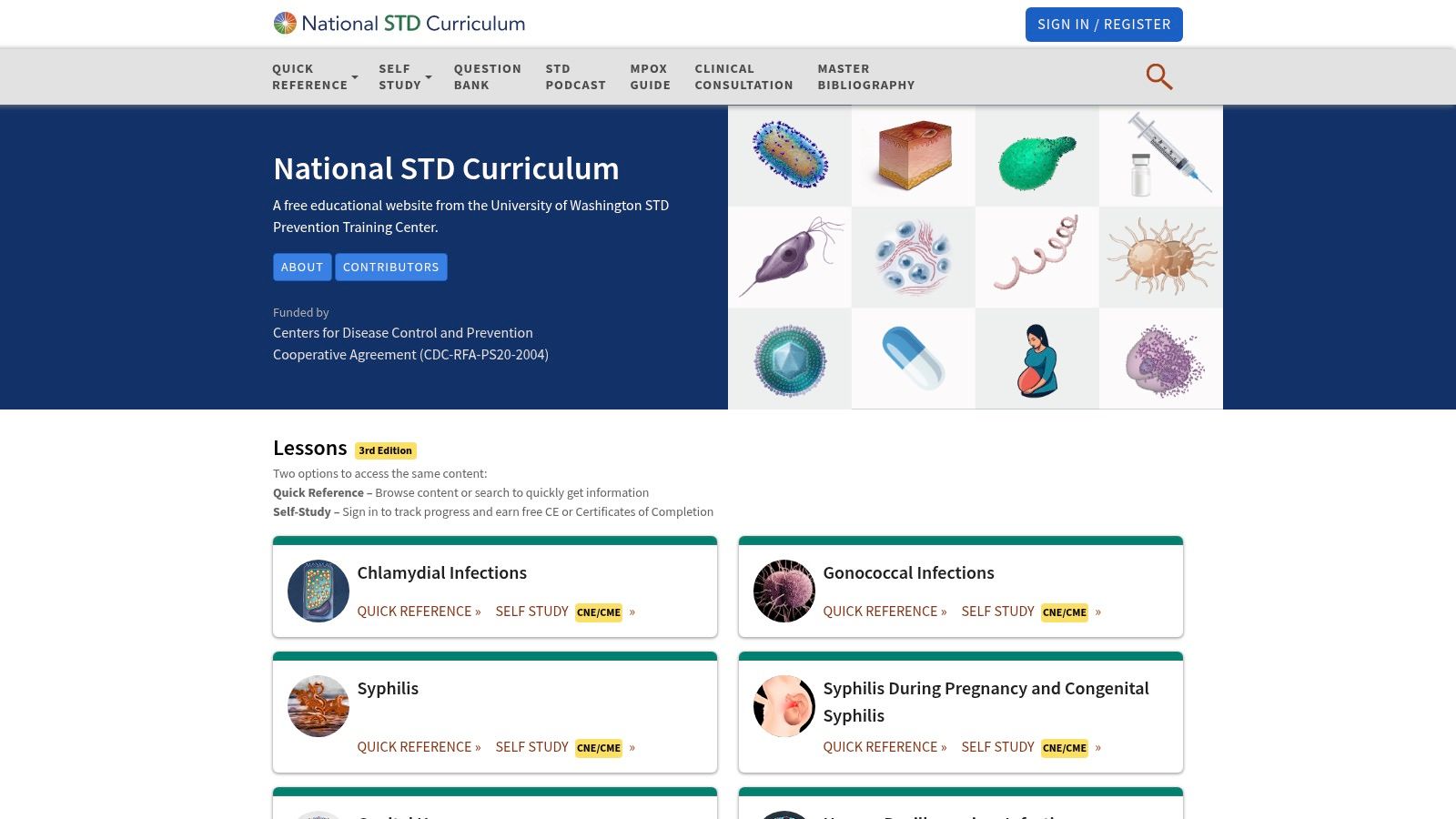 National STD Curriculum (University of Washington/CDC)
